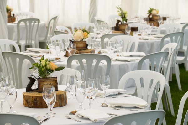 Silk Estate Marquee - Milano Resin Chairs