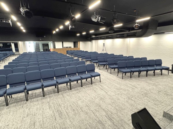 Jesus Family Centre - Enclosed Back Church Chairs