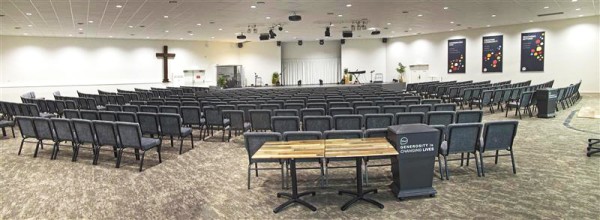 Clovercrest Baptist Church - Church Seating
