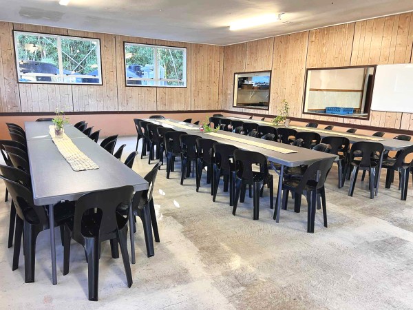 Pukerata Marae - Cube Chairs & XL240 Tables