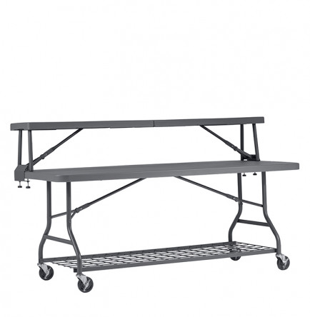 AF Buffet Servery Shark Grey Web 3qtr