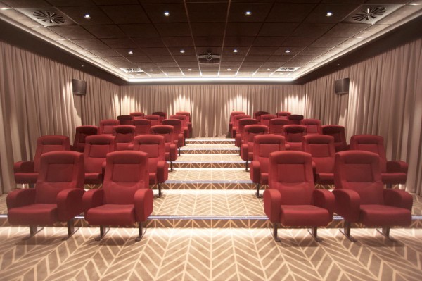 Alloyfold Mojo Cinema Seating Olive Estate 3350