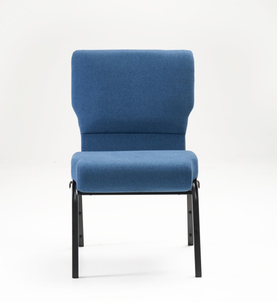 Church Chair Blue Front